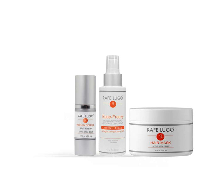 Anti - Frizz, Argan Serum, Hair Mask