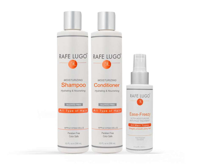 Shampoo,  Conditioner, Anti - Frizz